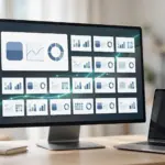 Programmatic SEO with AI: thousands of templated web pages generated from one grid on screens